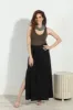 Black Tie Stretch Maxi Skirt-BEST SELLER sold by Veronica M