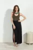 Black Tie Stretch Maxi Skirt-BEST SELLER sold by Veronica M