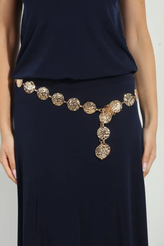 Rose Gold Hammered Pendant Belt-BEST SELLER sold by Veronica M