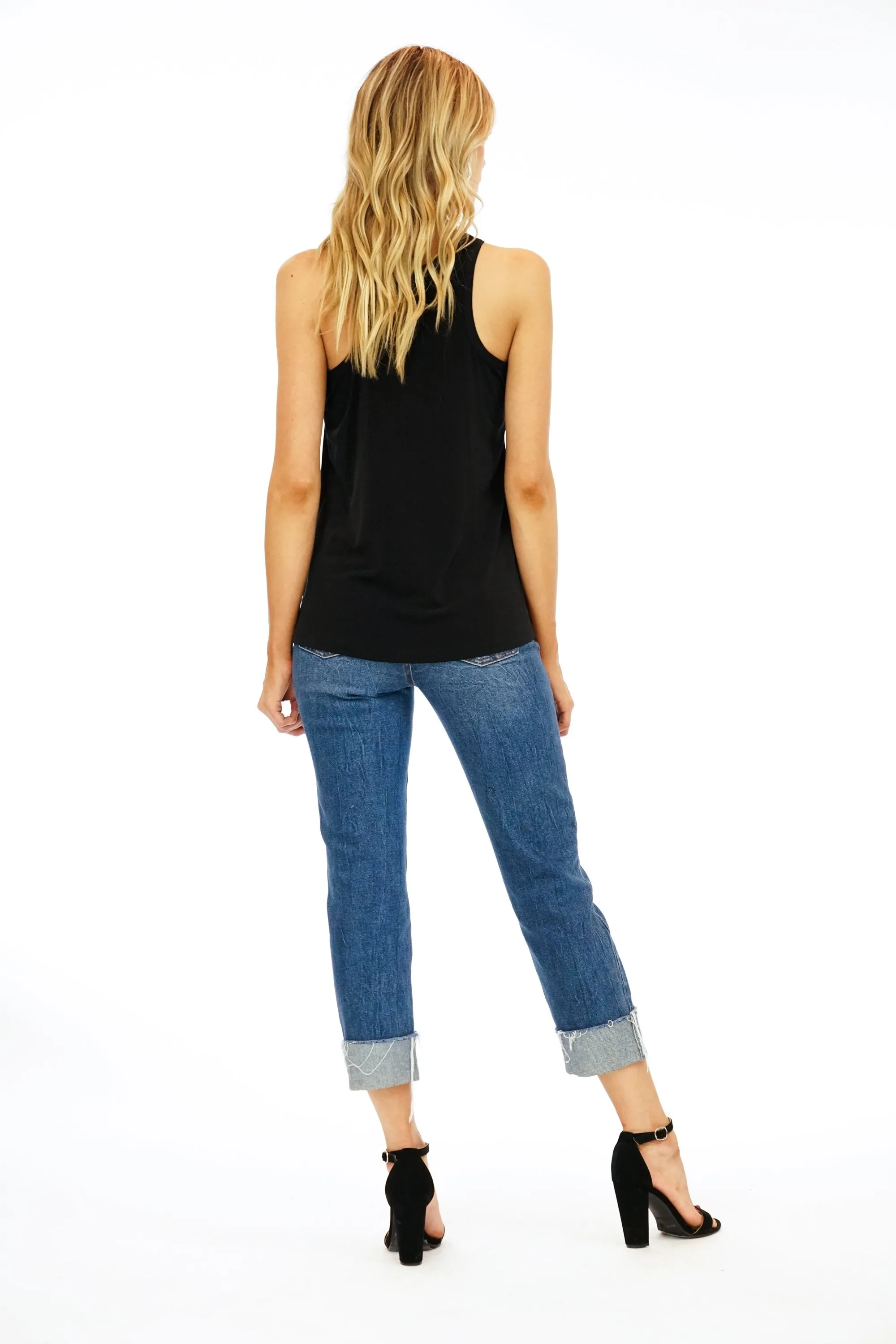 Black Stretch Swing Tank-Best Seller sold by Veronica M product image thumbnail 3