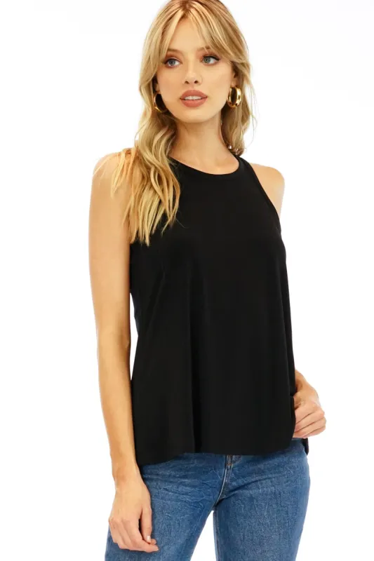 Black Stretch Swing Tank-Best Seller sold by Veronica M