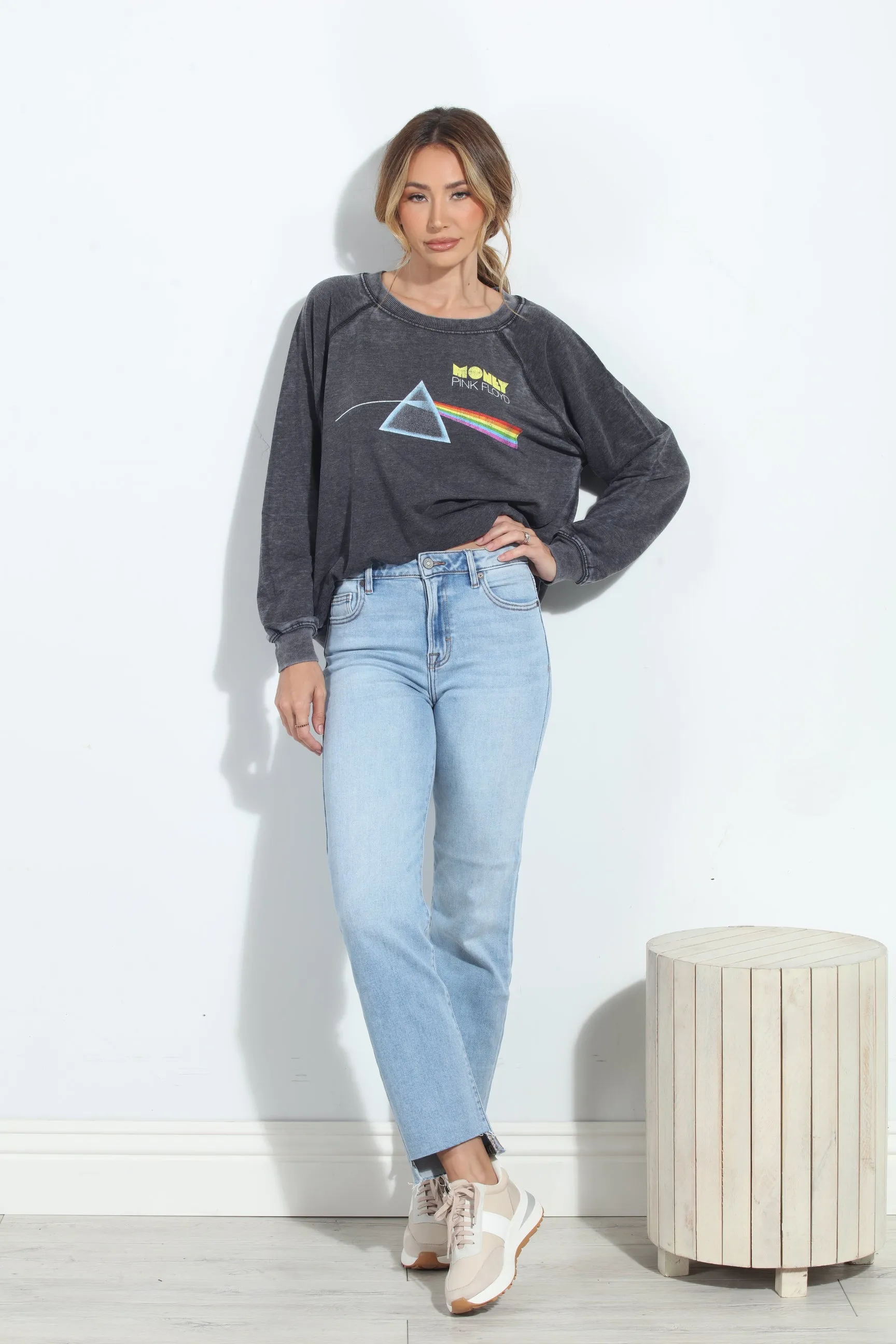 Pink Floyd "Money" Fleece Sweatshirt-BEST SELLER sold by Veronica M product image thumbnail 3