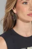 Palma Gold Statement Earrings sold by Veronica M