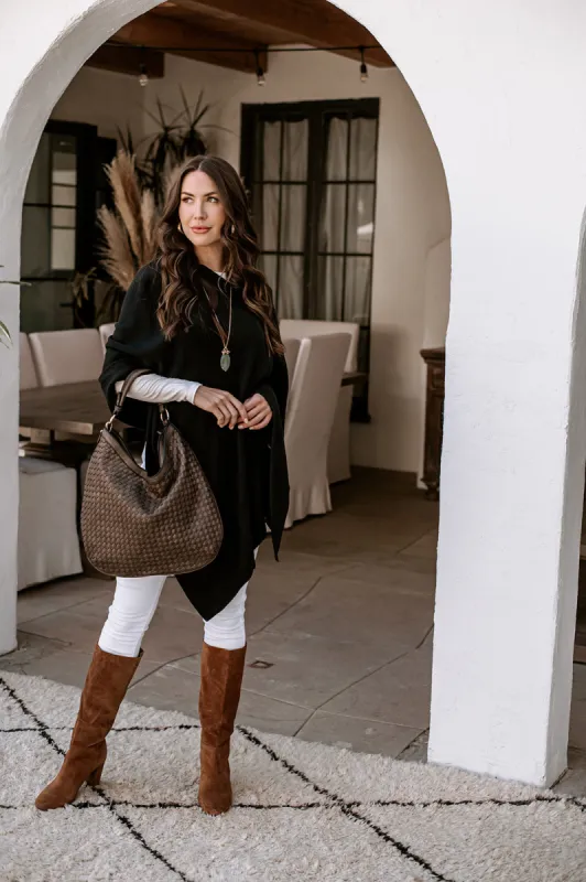 Black Throw-On Poncho-BEST SELLER sold by Veronica M