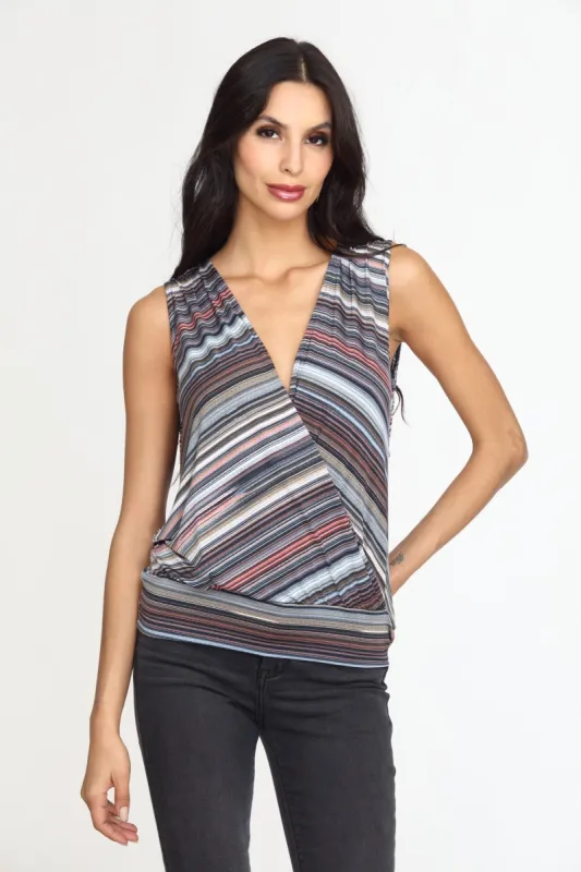 Guadalupe Stretch Surplice Top-FINAL SALE sold by Veronica M