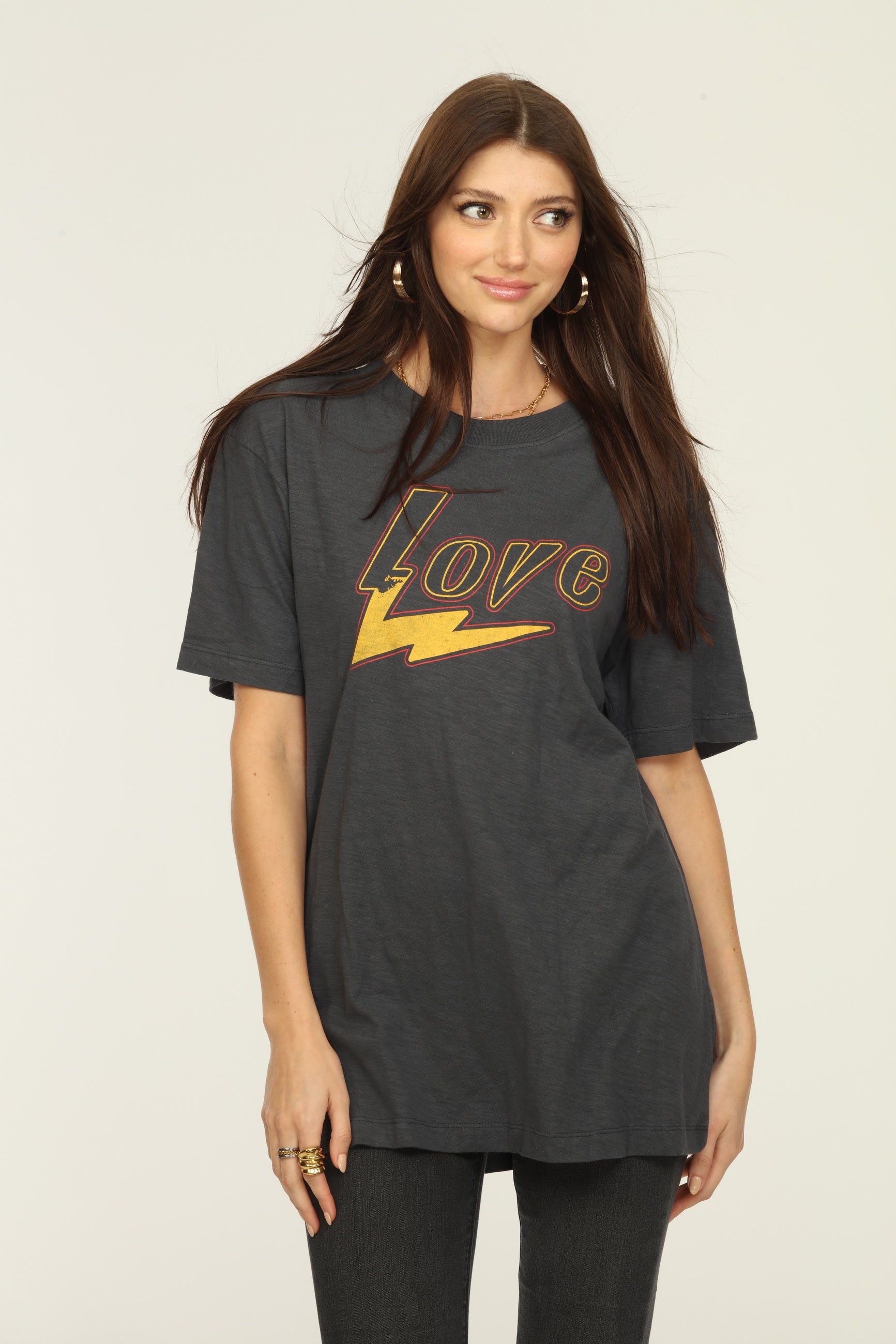 Love Lighting Boyfriend Tee- FINAL SALE sold by Veronica M product image thumbnail 3