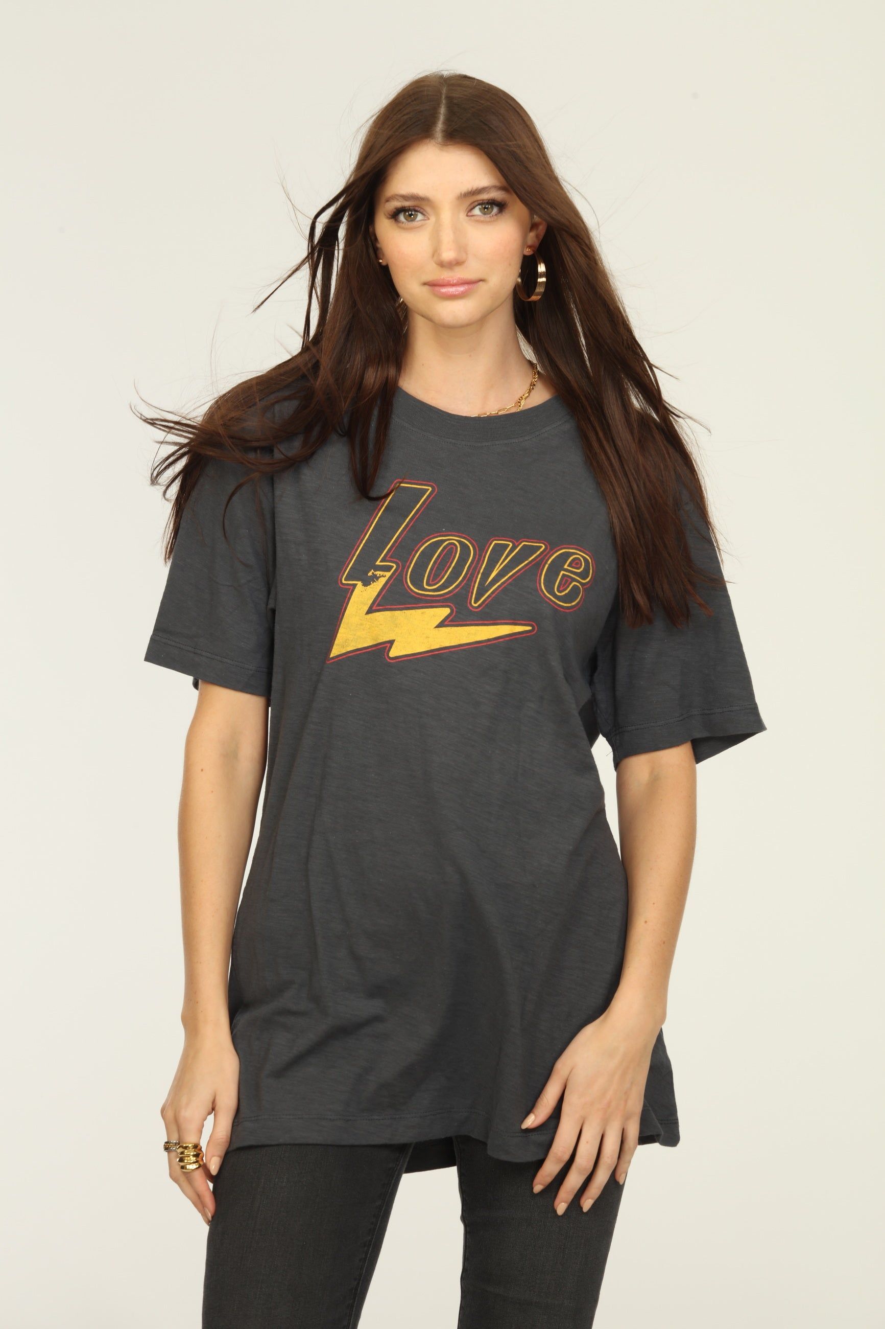 Love Lighting Boyfriend Tee- FINAL SALE sold by Veronica M
