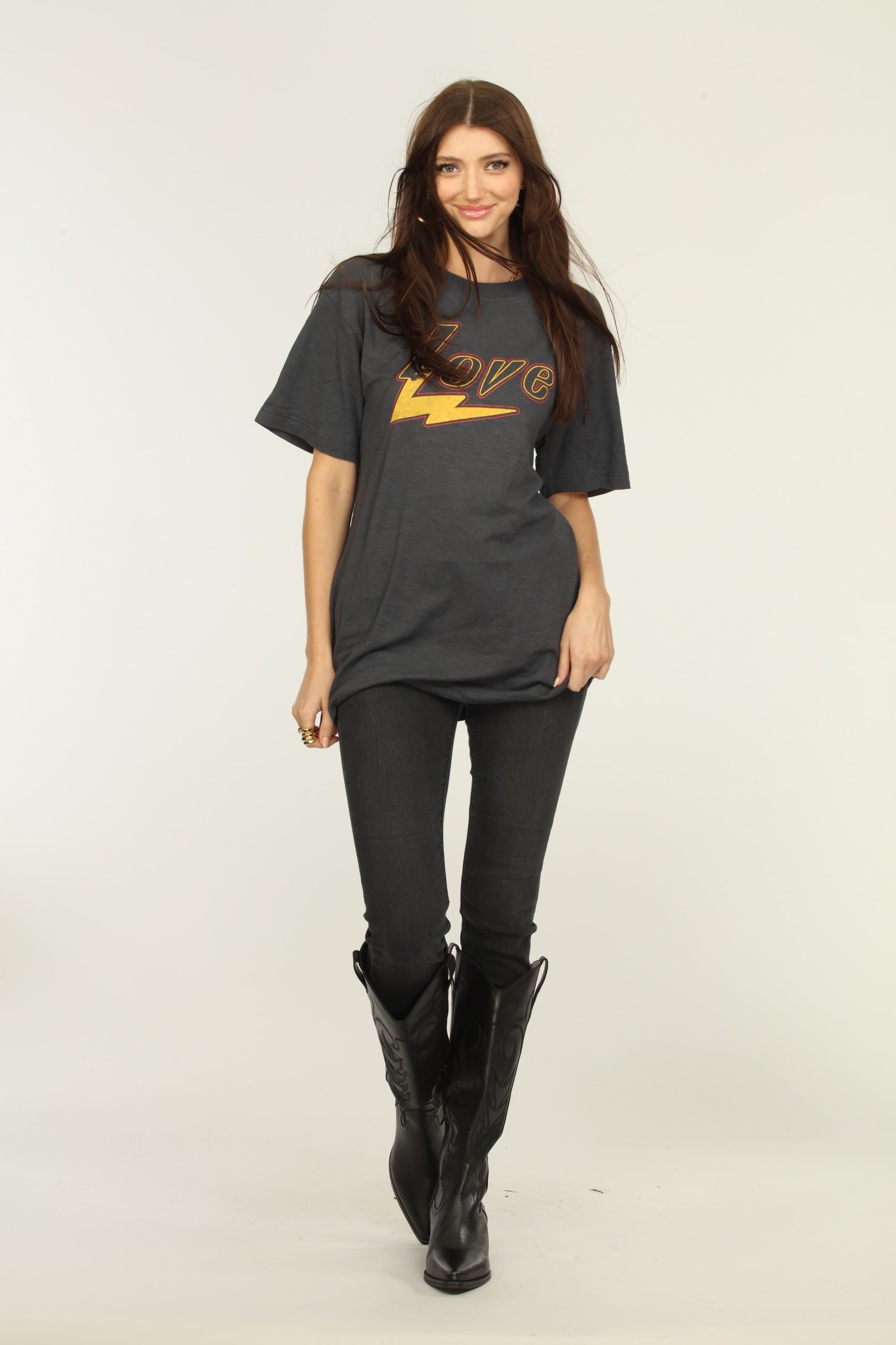 Love Lighting Boyfriend Tee- FINAL SALE sold by Veronica M product image thumbnail 4