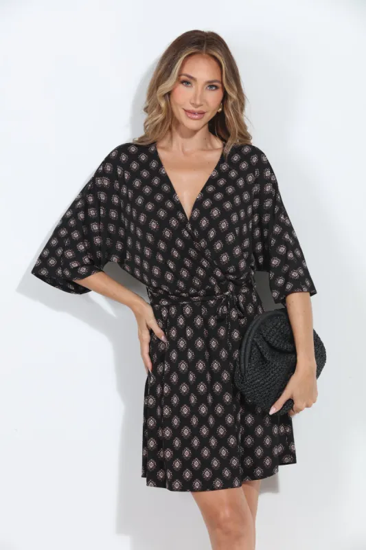 Thalia Stretch Kimono Sleeve Dress-BEST SELLER sold by Veronica M