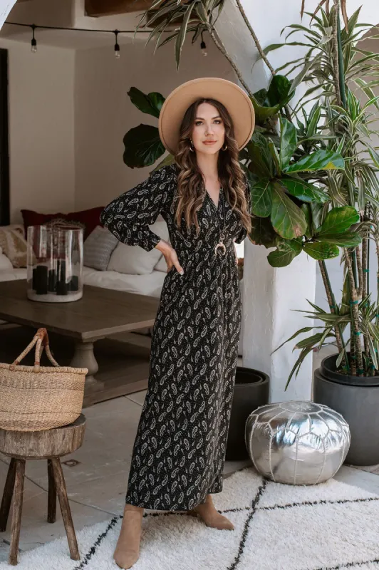 Meadows Long Sleeve Maxi-FINAL SALE sold by Veronica M
