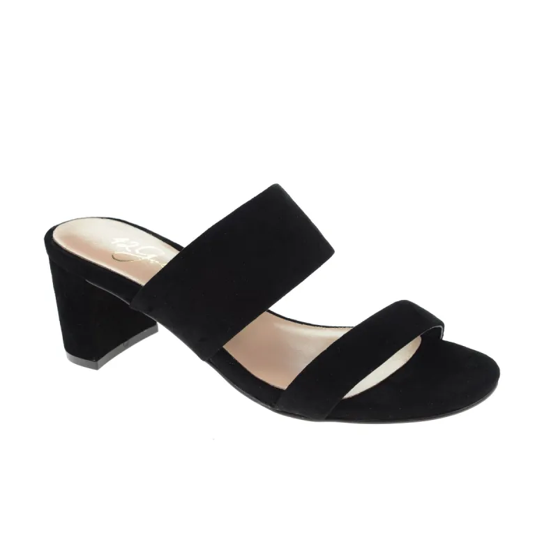 Chinese Laundry Black Suede Slip on Heels-FINAL SALE sold by Veronica M
