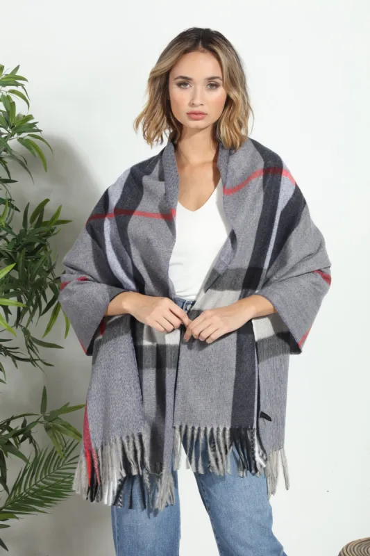 Plaid Oversized Scarf-FINAL SALE sold by Veronica M