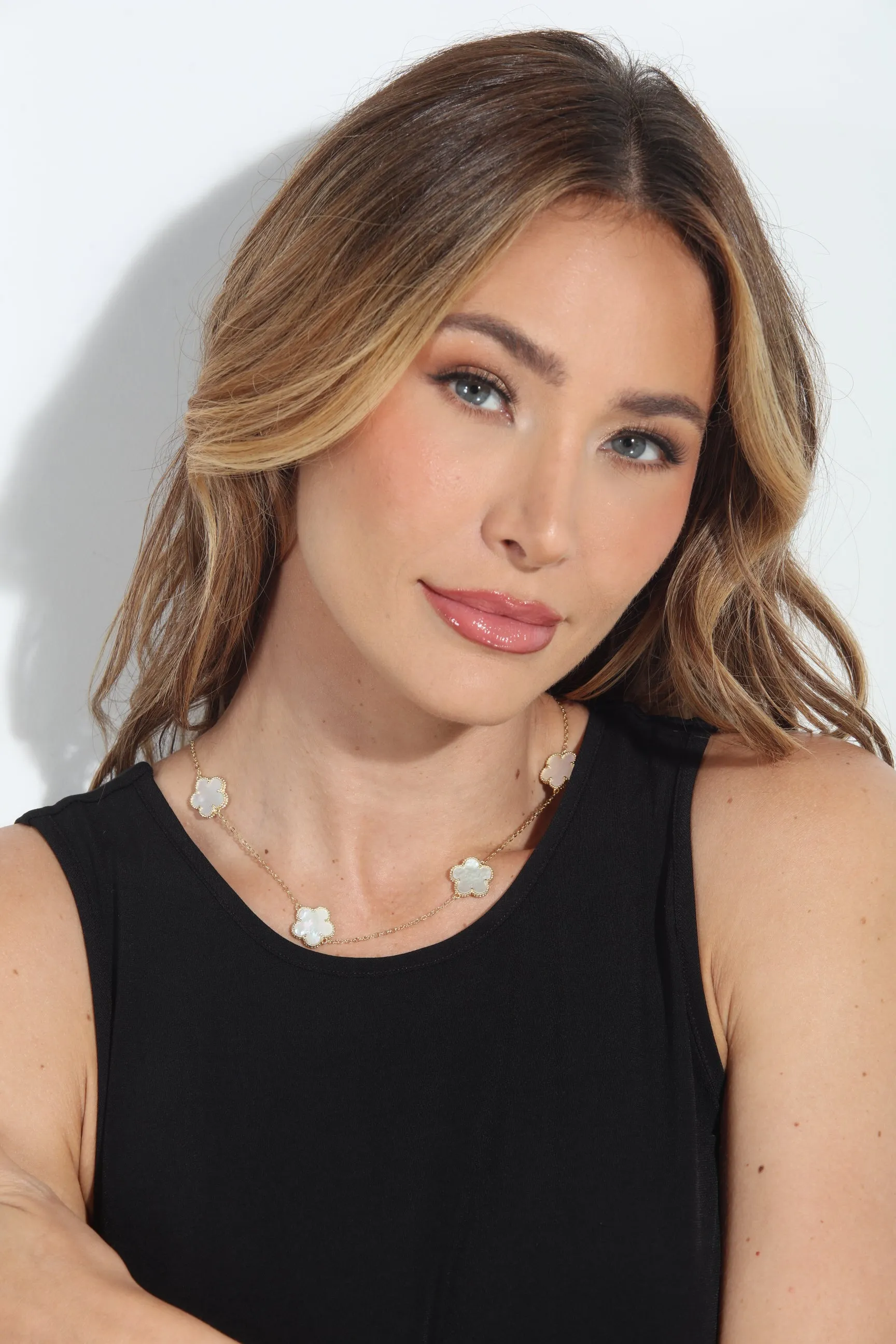 Sahira Adeline Clover Necklace-BEST SELLER sold by Veronica M product image thumbnail 3