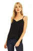 Black V-Neck Cami sold by Veronica M