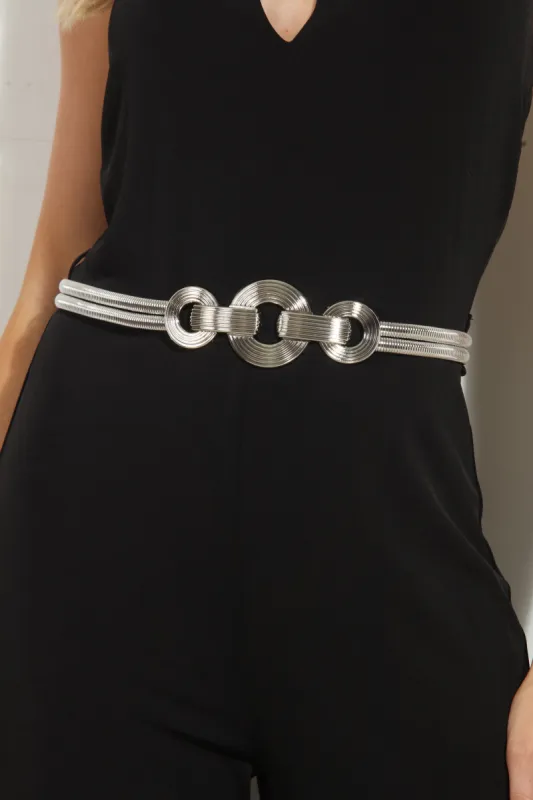 Silver Disco Belt sold by Veronica M