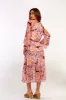 Fleur Tiered Chiffon Midi Dress-FINAL SALE sold by Veronica M