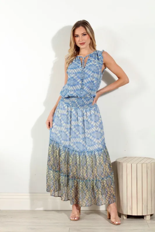 Tina Smocked Midi Dress-FINAL SALE sold by Veronica M