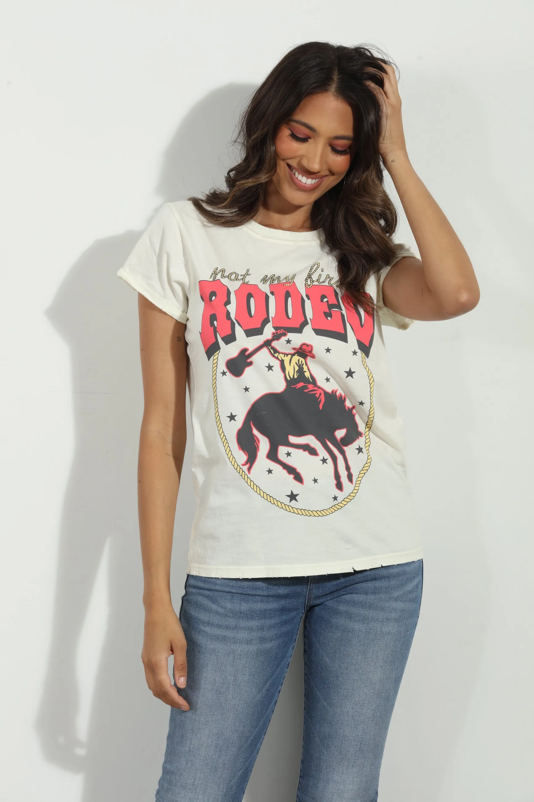 Not My First Rodeo Tee sold by Veronica M product image thumbnail 4