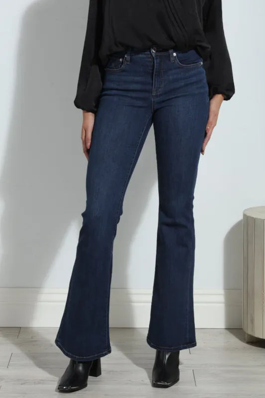 Unpublished Janet Mid Rise Flare Jeans -Dark Denim-FINAL SALE sold by Veronica M