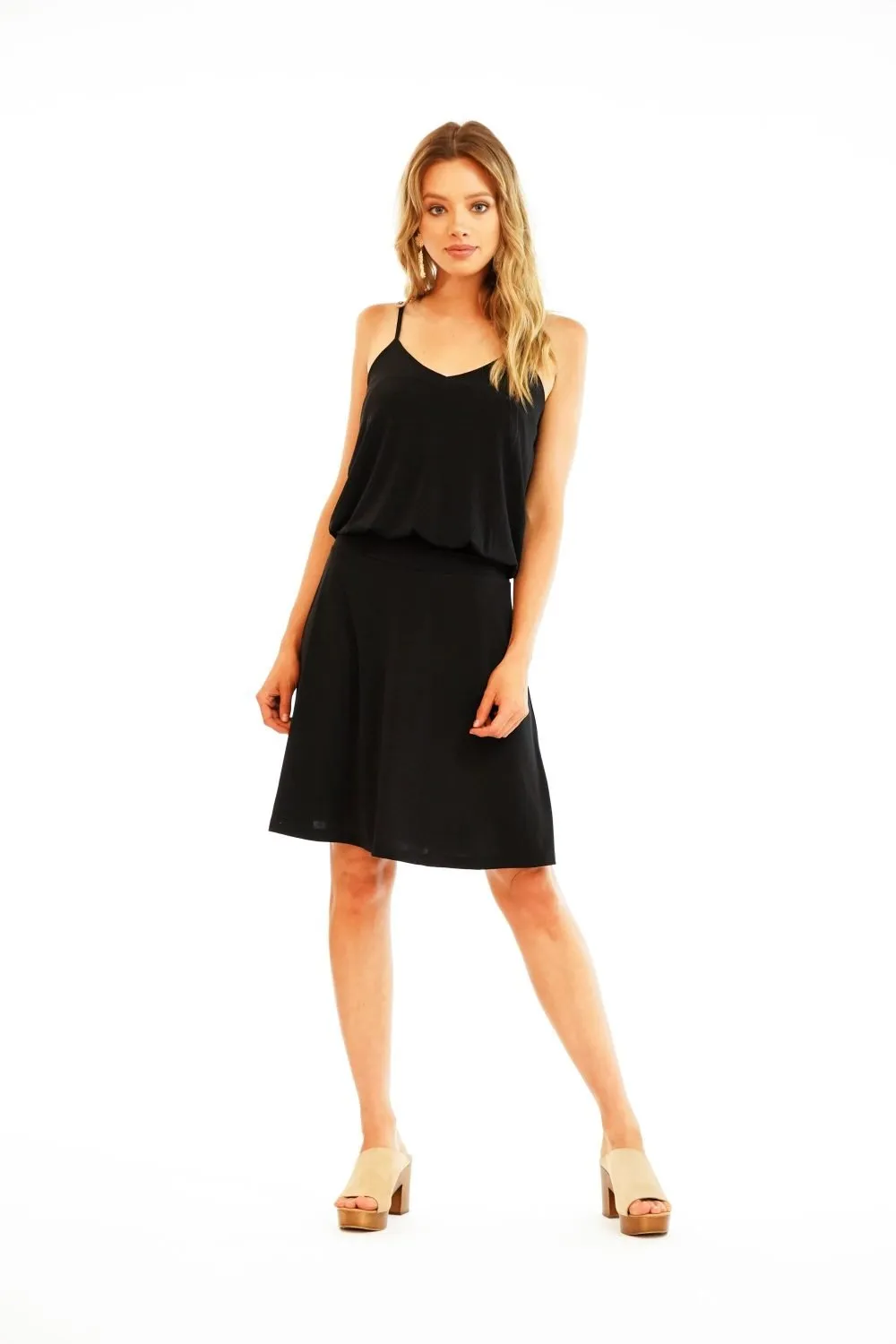 Black Drop Waist Tank Dress-BEST SELLER sold by Veronica M product image thumbnail 2