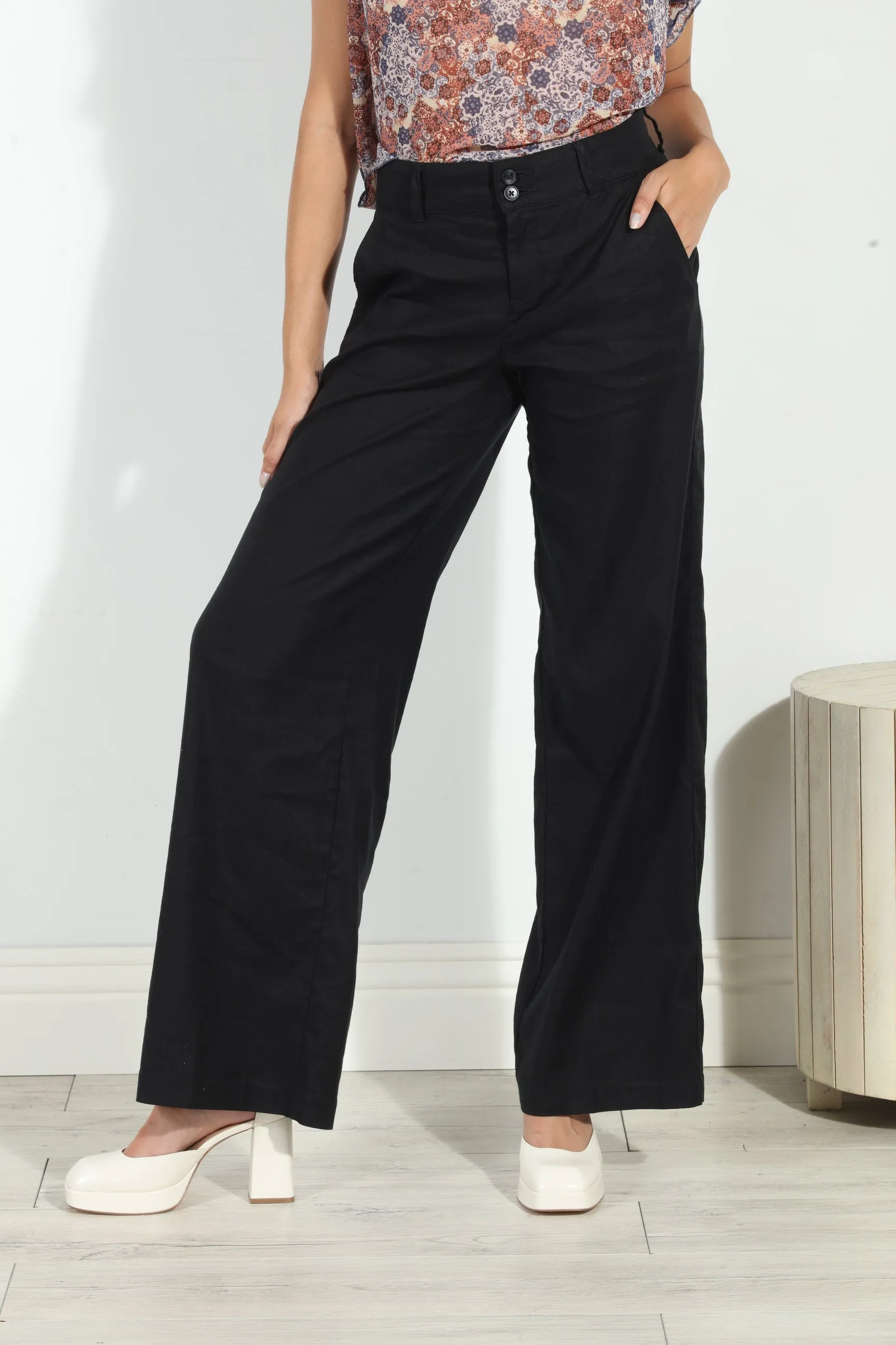 Level 99 Mason Wide Leg Trouser Pant-FINAL SALE sold by Veronica M product image thumbnail 4
