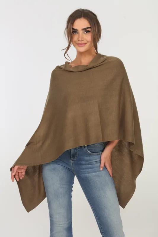 Olive Throw-On Poncho-BEST SELLER sold by Veronica M