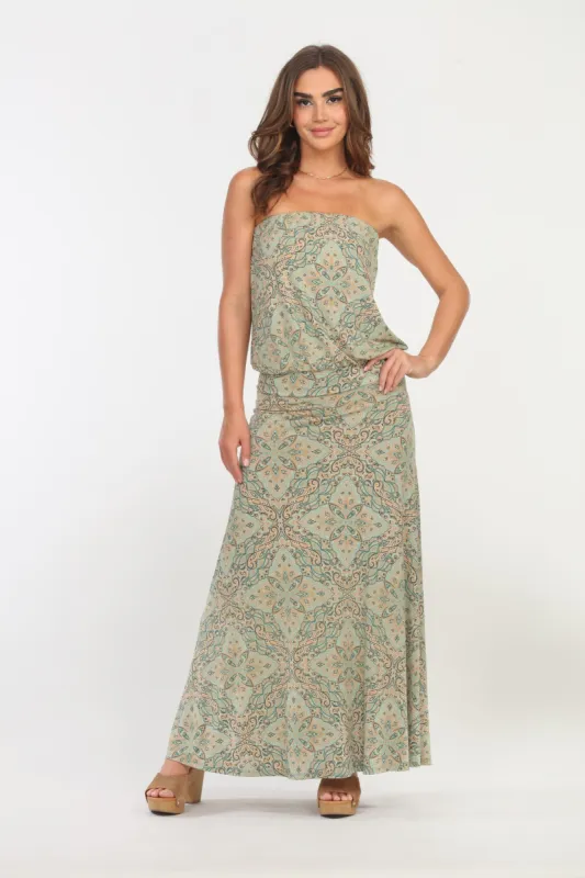 Neema Strapless Maxi Dress-FINAL SALE sold by Veronica M