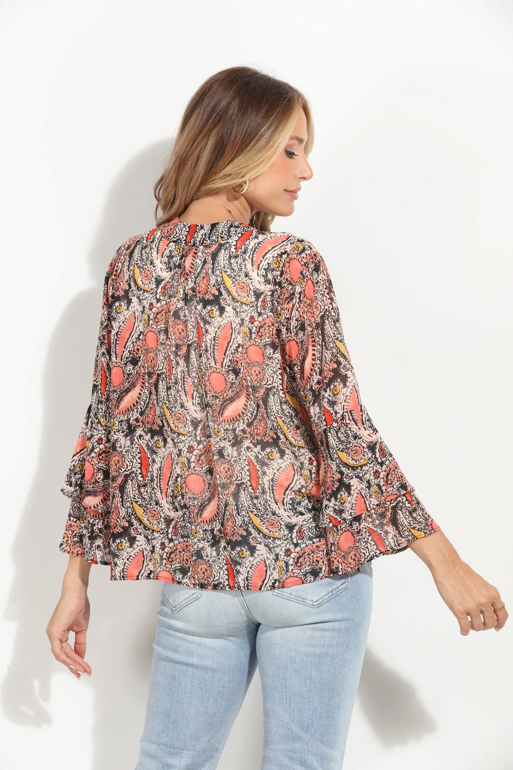 Marc Boho Chiffon Jacket-BEST SELLER sold by Veronica M product image thumbnail 2