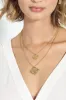 Gigi Double Coin Necklace - 18k Gold Plated sold by Veronica M