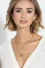 Gigi Double Coin Necklace - 18k Gold Plated sold by Veronica M