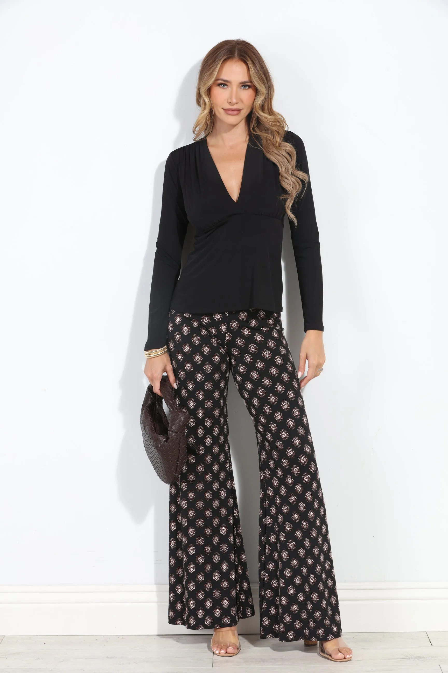 Thalia Flare Leg Stretch Pants sold by Veronica M product image thumbnail 4