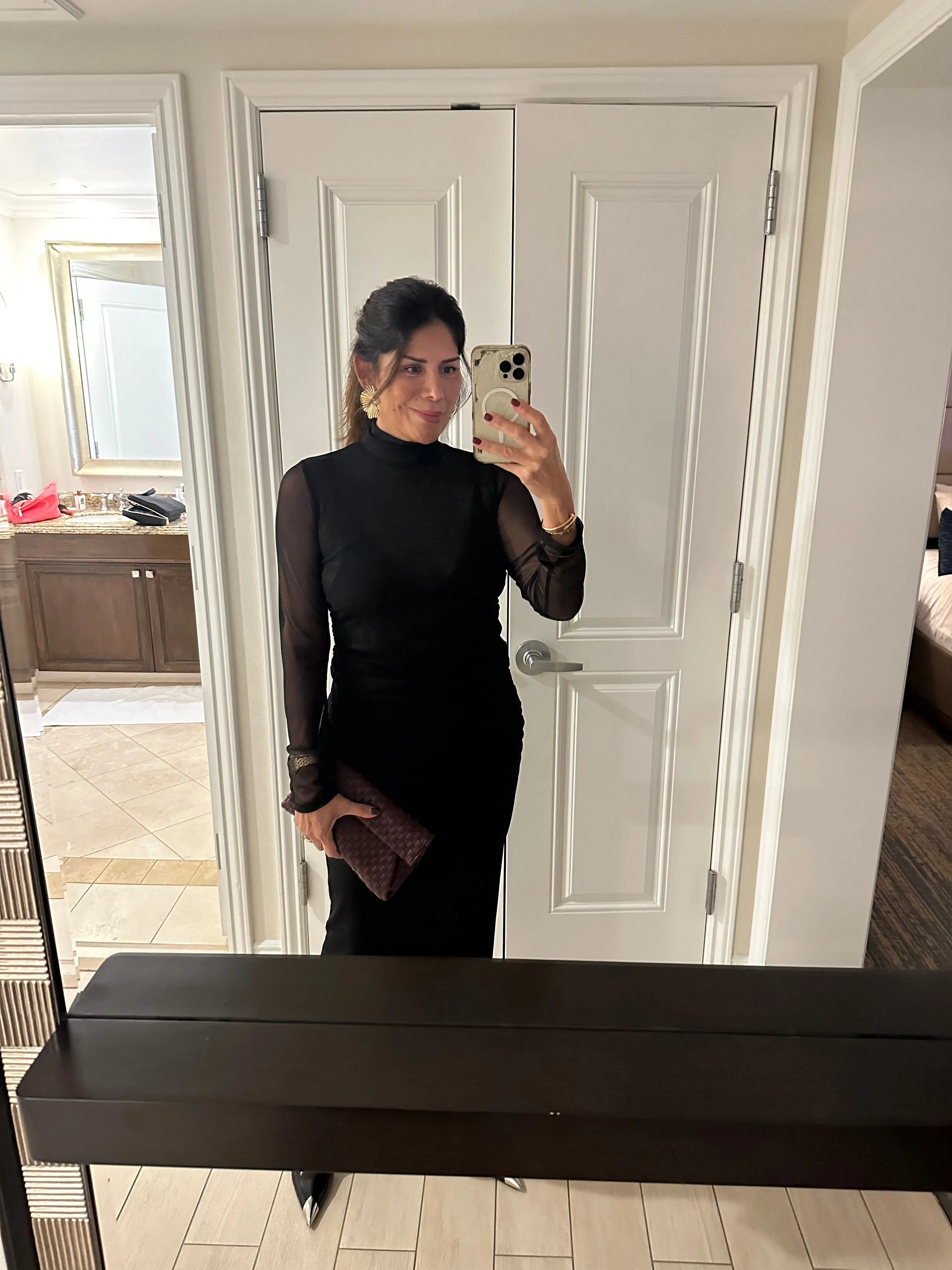 Black Mesh Midi Skirt/Tube Dress-BEST SELLER sold by Veronica M product image thumbnail 3