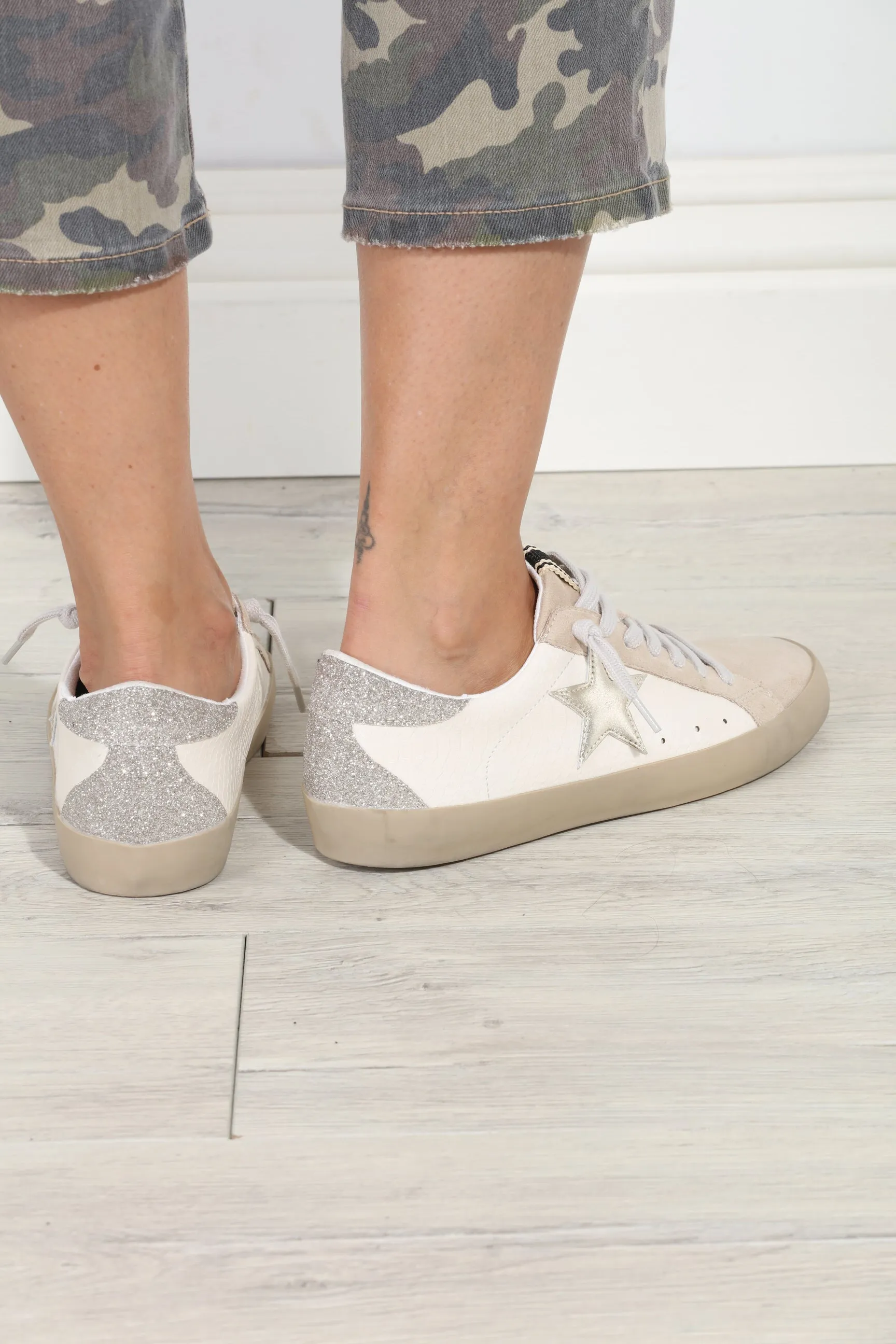 Paula Bone/Snake Sneakers-FINAL SALE sold by Veronica M product image thumbnail 4