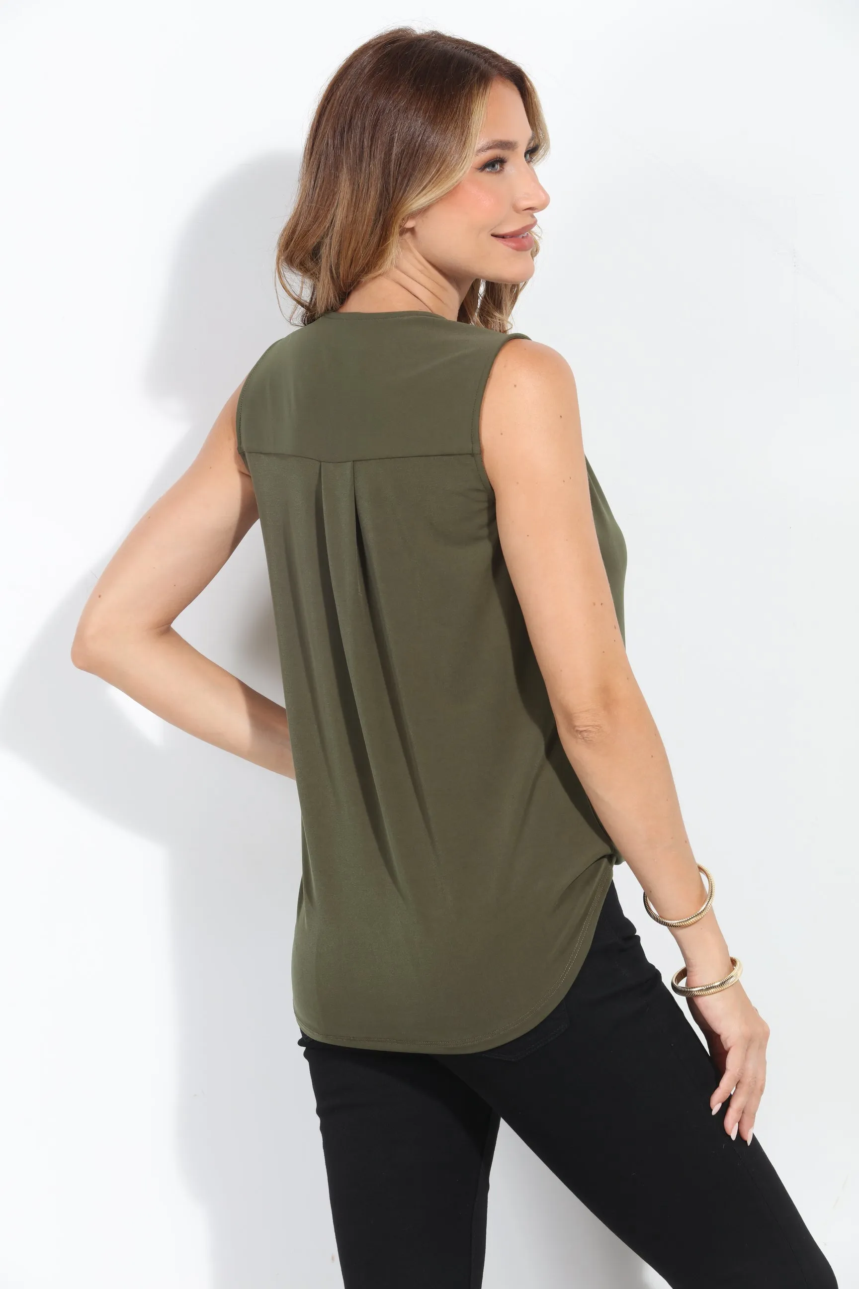Olive ITY Surplice Top - BEST SELLER sold by Veronica M product image thumbnail 2