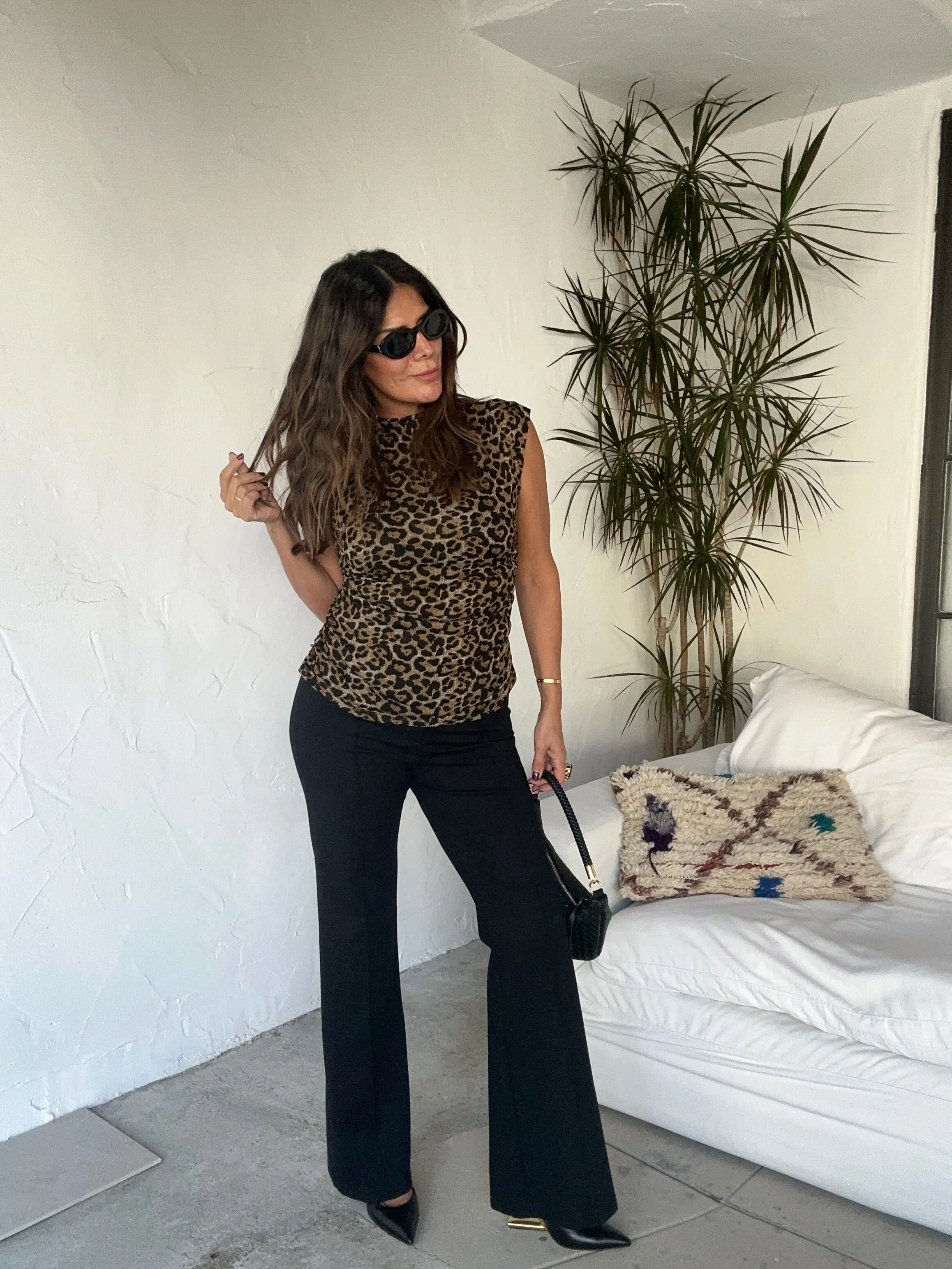 Leeda Stretch Mock Neck Top-BEST SELLER sold by Veronica M product image thumbnail 4