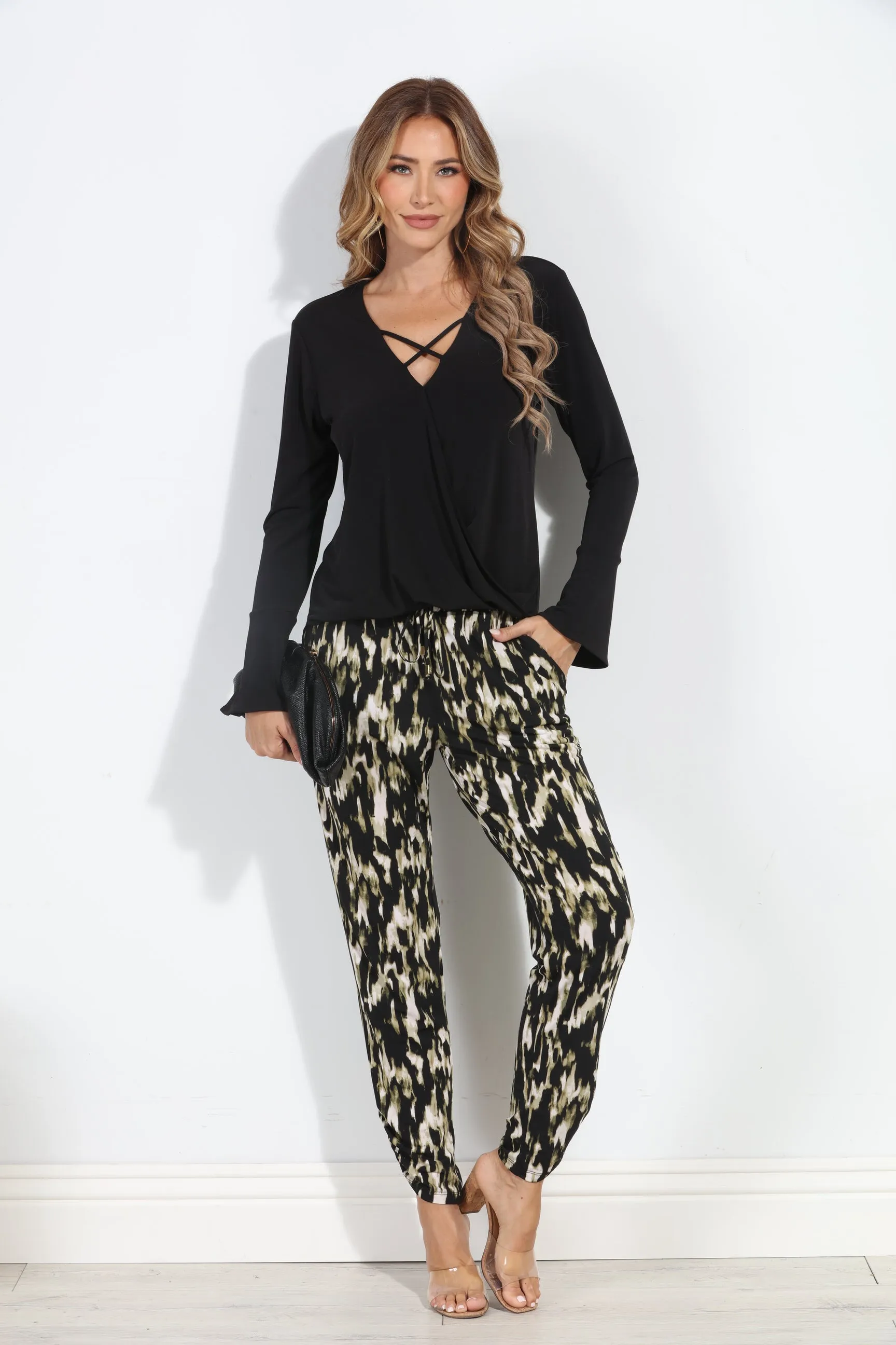 Black Ity Surplice X Top-BEST SELLER sold by Veronica M product image thumbnail 5