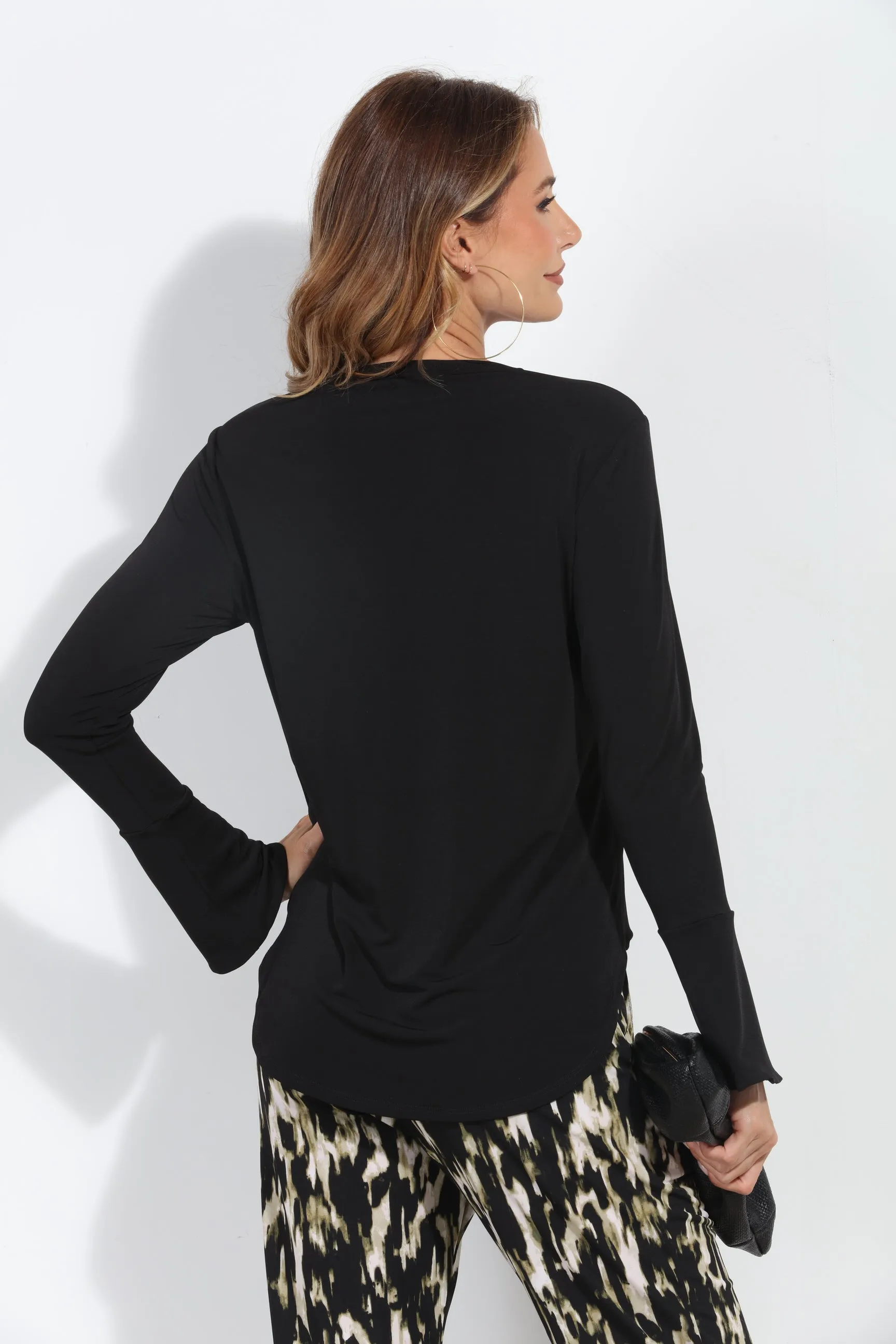 Black Ity Surplice X Top-BEST SELLER sold by Veronica M product image thumbnail 2