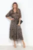 Brooke Chiffon Ruffle Midi Skirt-BEST SELLER sold by Veronica M