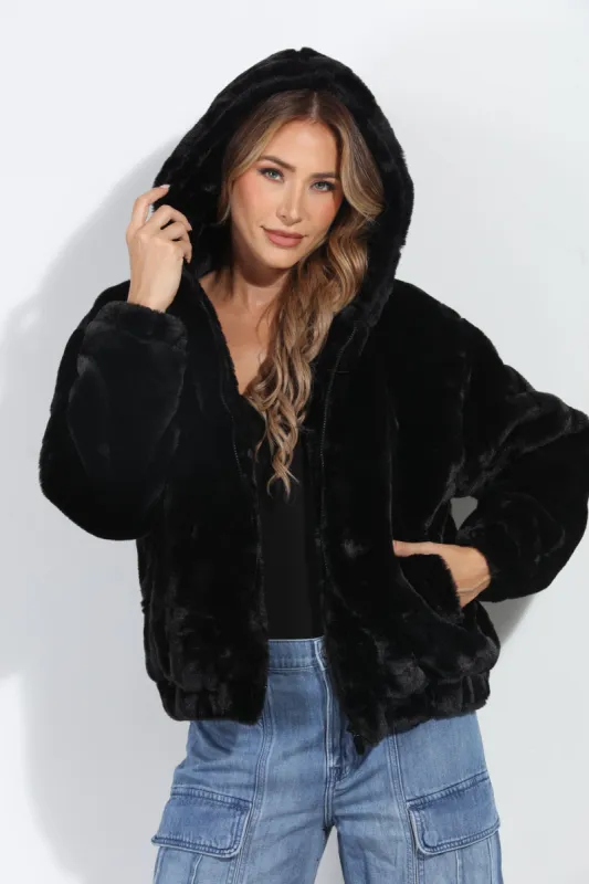 Keep Me Warm Faux Fur Jacket-FINAL SALE sold by Veronica M