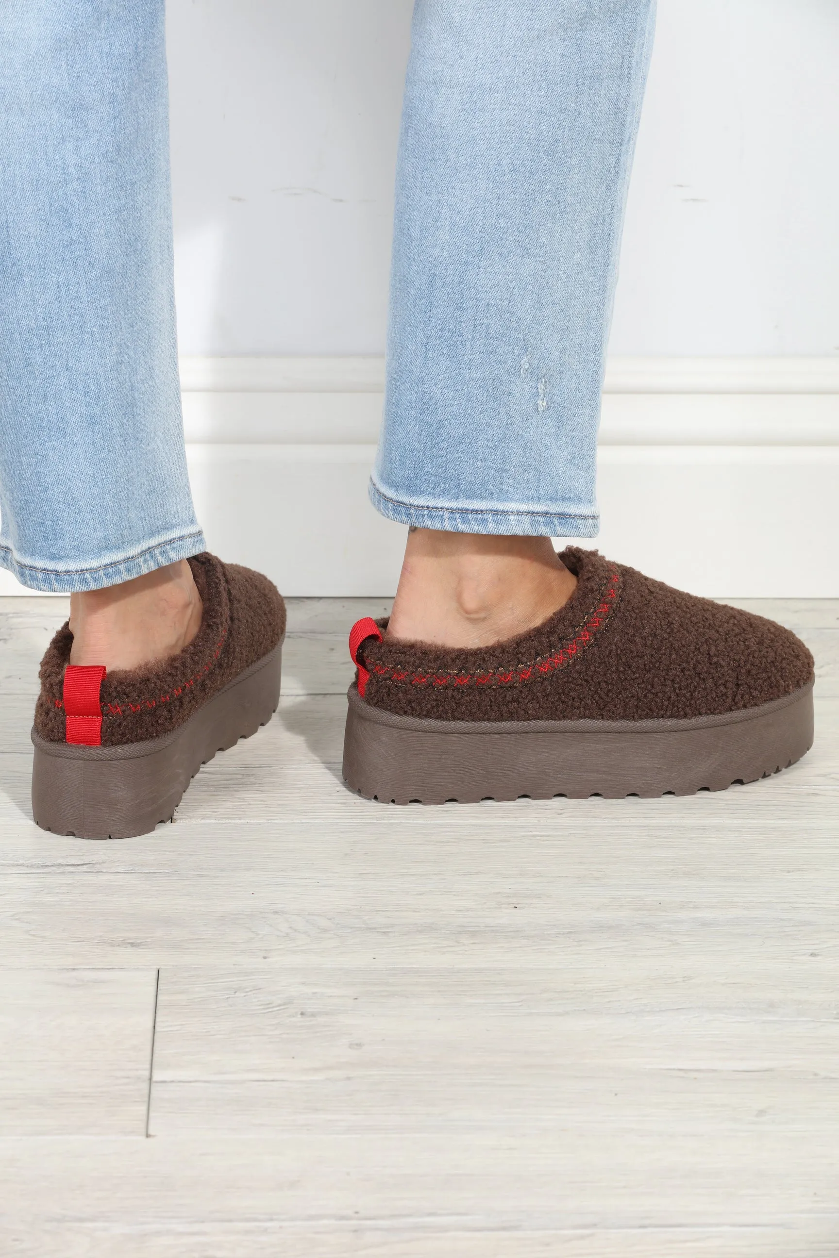 Chocolate Cozy Slides-FINAL SALE sold by Veronica M product image thumbnail 2