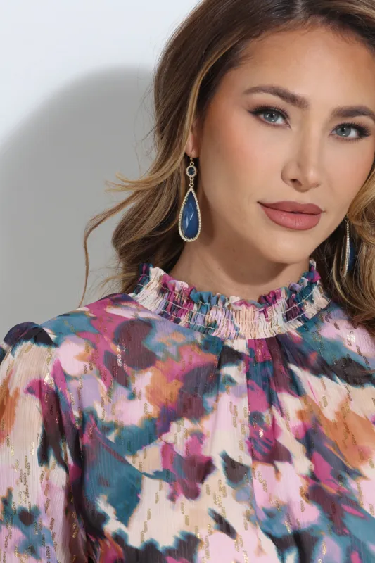 Midnight Teardrop Statement Earrings sold by Veronica M