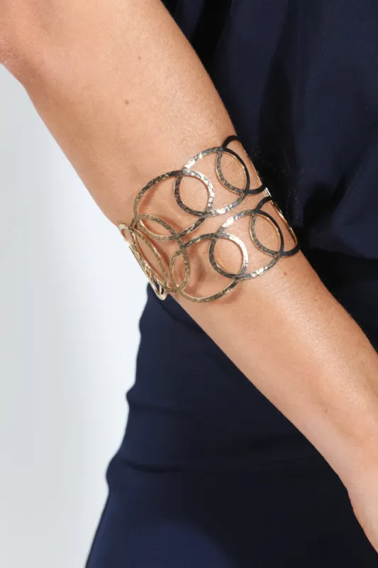 Geo Gold Cuff sold by Veronica M