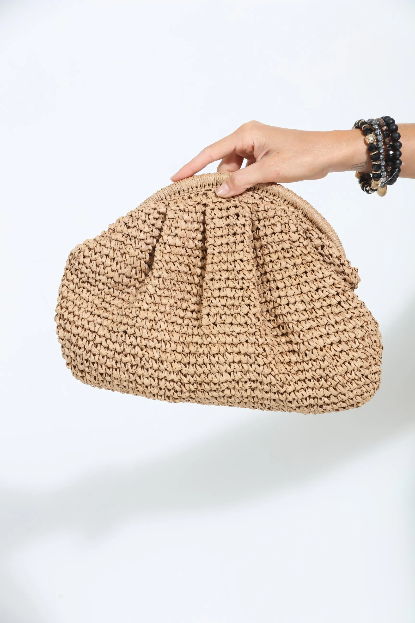 Jo Tan Woven Clutch-BEST SELLER sold by Veronica M