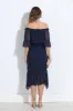 Navy OTS Ruffle Maxi-BEST SELLER sold by Veronica M