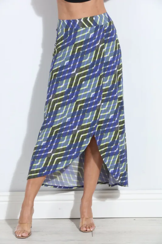 Cedric Faux Wrap Maxi Skirt-FINAL SALE sold by Veronica M