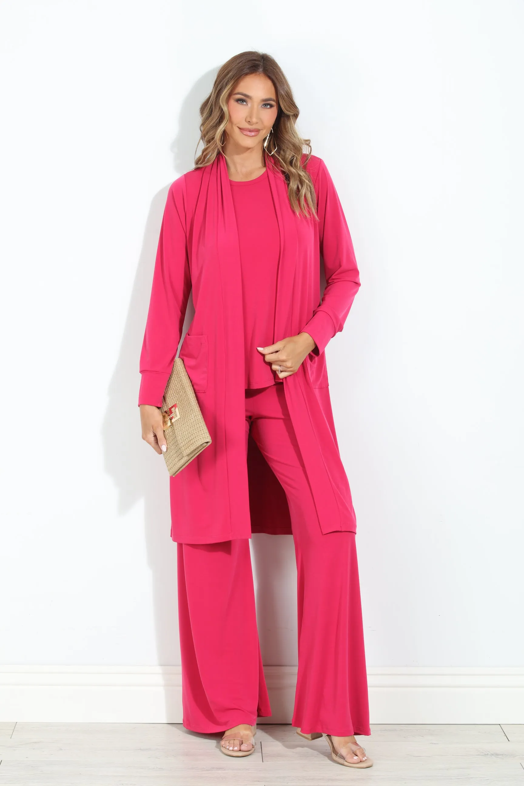 Guava Stretch Wide Leg Pants-FINAL SALE sold by Veronica M product image thumbnail 5