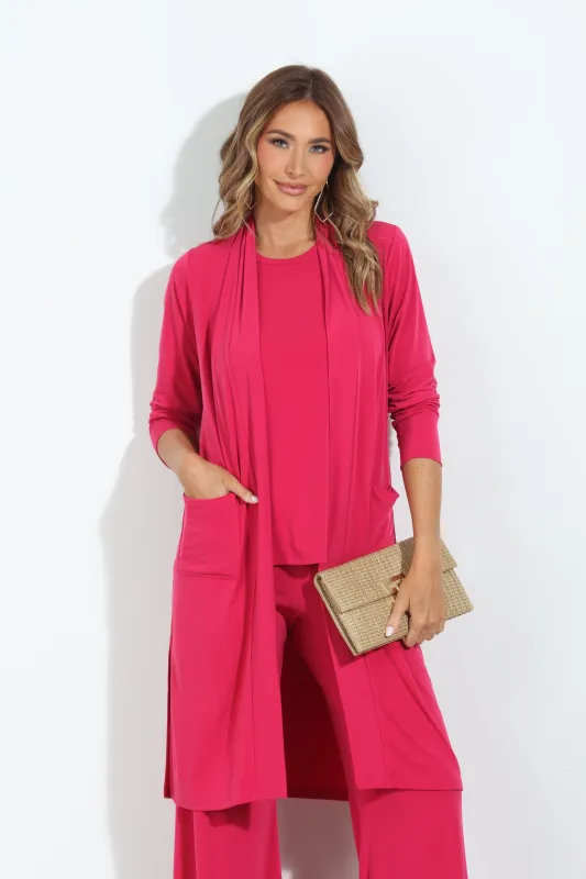 Guava Relaxed Lux Cardigan-BEST SELLER sold by Veronica M