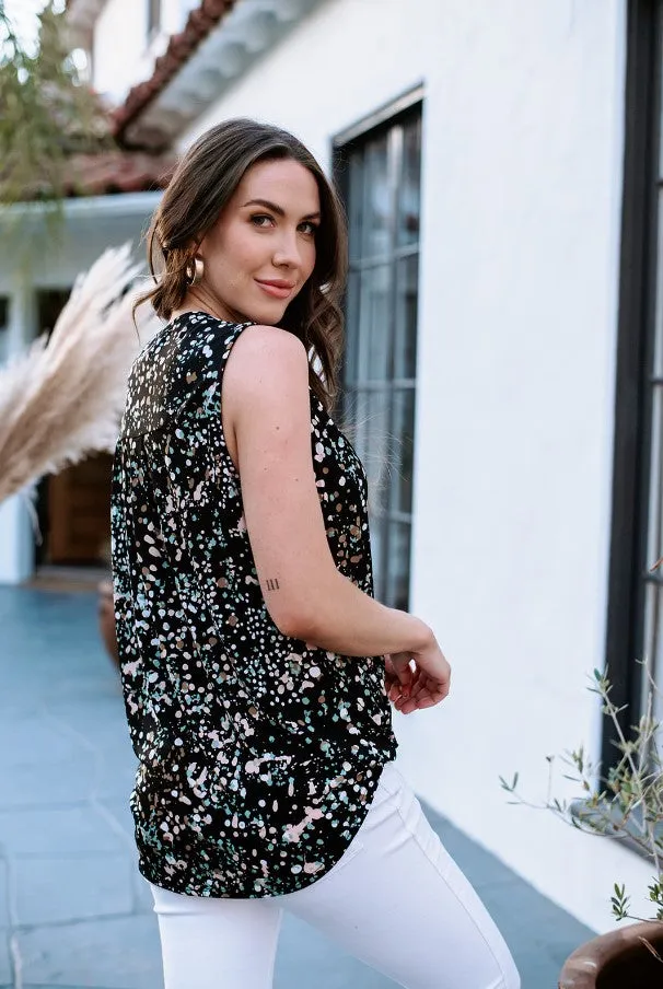 Komodo Sleeveless Stretch Surplice Top -FINAL SALE sold by Veronica M product image thumbnail 2