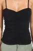 Black Ruched Tank-BEST SELLER sold by Veronica M