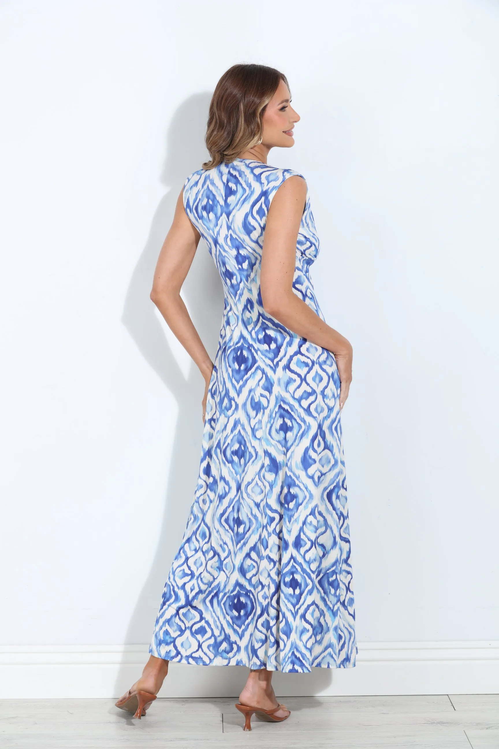 Malibu Stretch V-Neck Maxi Dress-FINAL SALE sold by Veronica M product image thumbnail 2